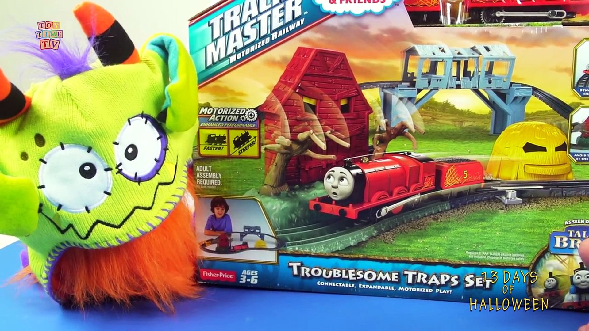 trackmaster troublesome traps set