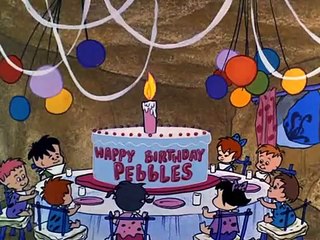 Pebbles Birthday (w/Dancing Girls!)