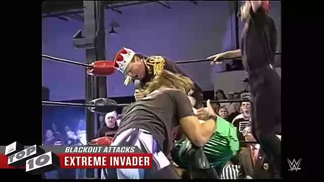 Blackout Attacks- WWE Top 10