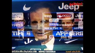 Juventus Atalanta 2 1 gol Pirlo, Allegri: ha spianato la strada non possiamo vincere sempre 3 0