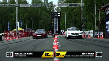 Unlim 500+ Mercedes Benz CLS63 AMG vs BMW M6 f13 30.05.2015