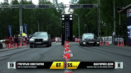 Unlim 500+ BMW X6M vs Mercedes Benz C63 AMG 30.05.2015