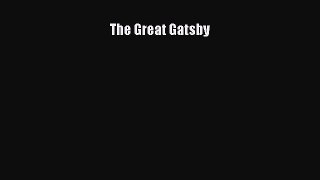[PDF] The Great Gatsby [Read] Full Ebook