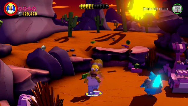 LEGO Dimensions - The Simpsons Level Pack - Part 2/2