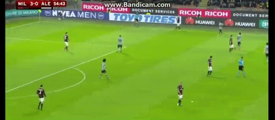 Mario Balotelli Super Power SHOOT | Milan 3-0 Alessandria 01-03-2016