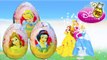 DISNEY PRINCESS KINDER SURPRISE EGGS UNBOXING TOYS FOR KIDS | Toy Collector