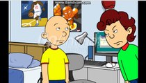 Caillou installs Windows 95 on PC and Gets Grounded