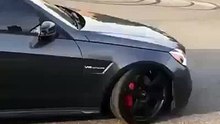 Mercedes-Benz E63 AMG Drifting