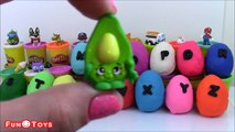 26 A to Z Alphabet PLay Doh TOY Eggs FUN LEARNING THE ALPHABET AND LETTERS FOR KIDS BABIES TODDLERS