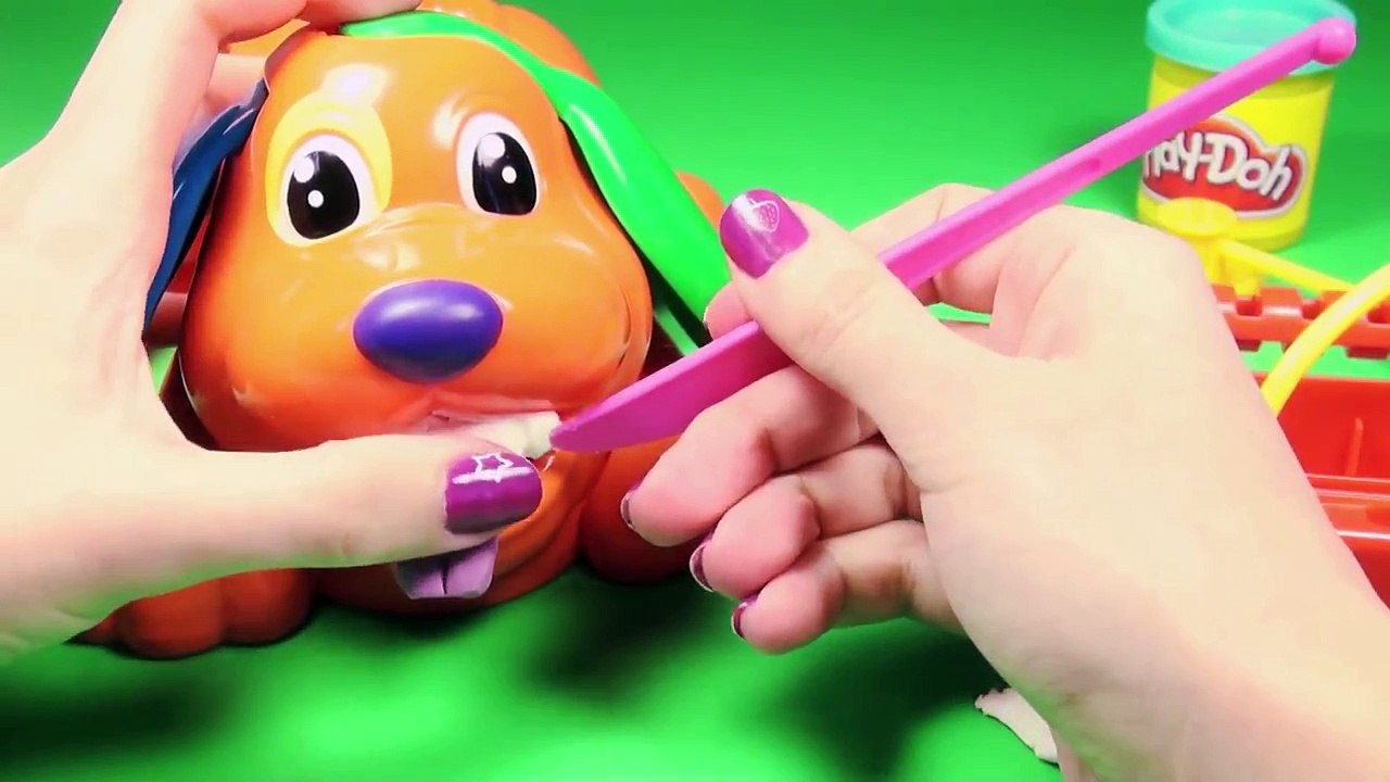 Play-Doh Doggy Doctor Puppy Playset Play Doctor with Puppies Play Dough by Unboxingsurpris