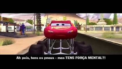 CARROS #22 DESTRUIÇÃO DO MONSTER TRUCK - RELAMPAGO MCQUEEN PORTUGUES BRASILEIRO DISNEYCARS