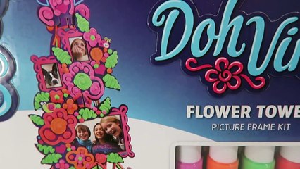 Doh Vinci Flower Tower by Hasbro Toys Play Doh Arts & Crafts Playset Unboxing and Review!