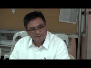 Customs Commissioner Ruffy Biazon talks to the Philippine Daily Inquirer