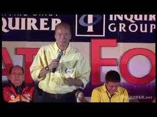 Candidates at Inquirer Senate Forum - Part 2