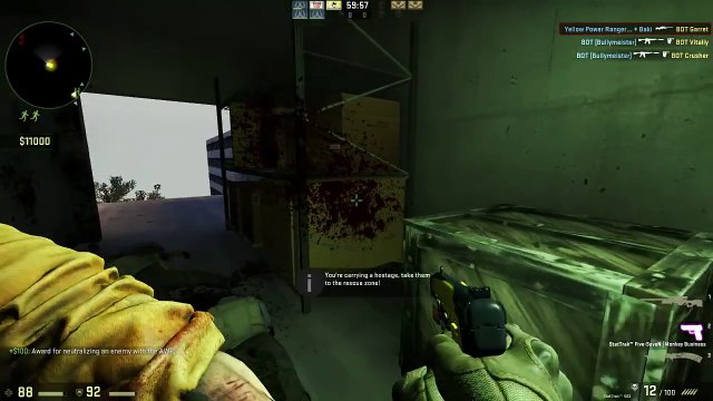 WATCH THIS VIDEO! :D EXTREME FUNNY TRAIN CRASH TROLL CSGO Funny Moments (Modded CS:GO Map/