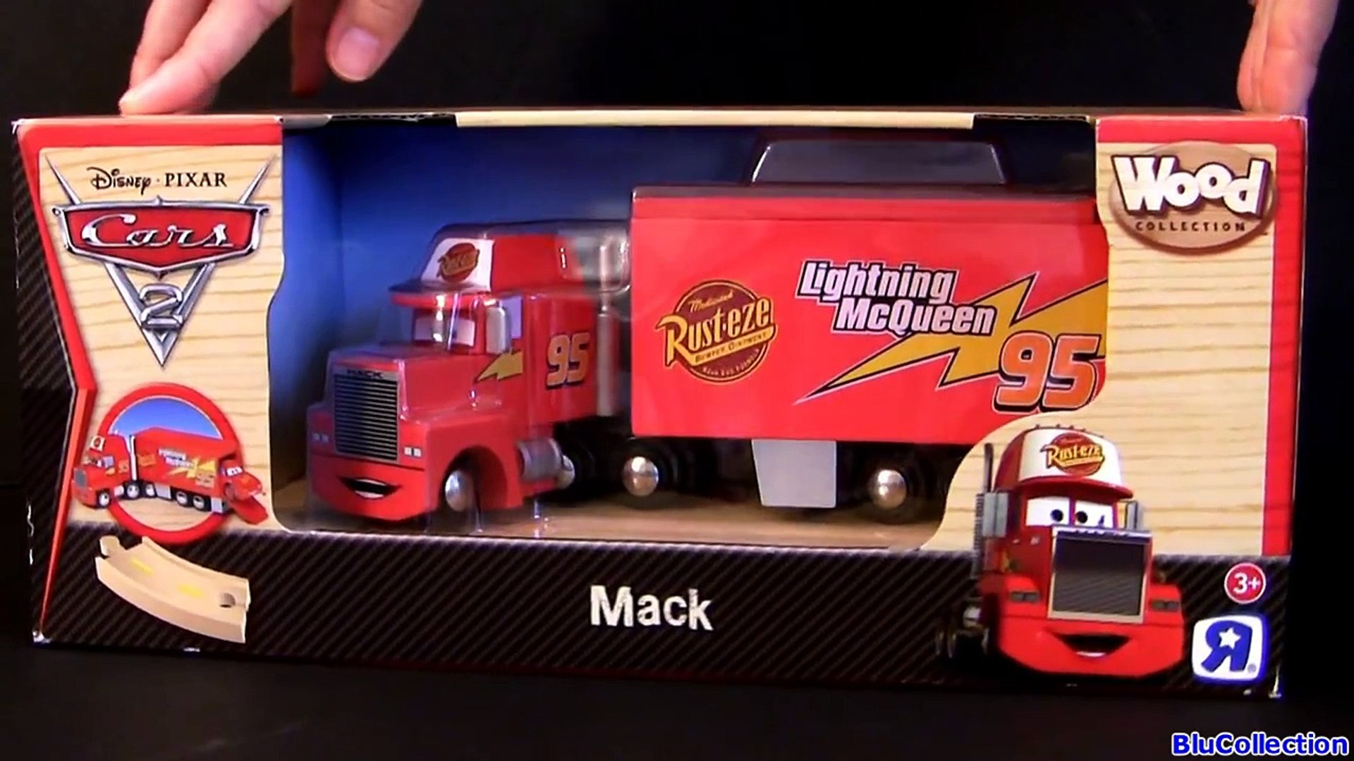 wooden mack truck