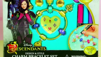 New Descendants Design & Style Charm Bracelet Set. DisneyToysFan.