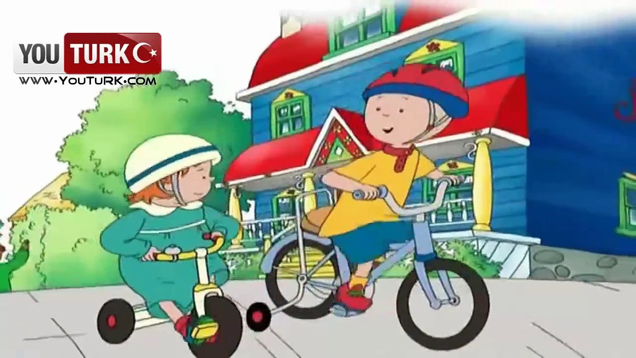 Caillou Türkce - Caillou yaslaniyor