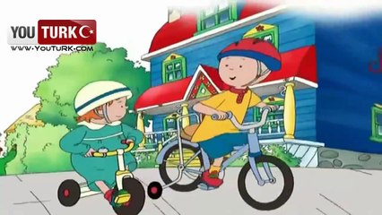Caillou Türkce - Caillou yaslaniyor