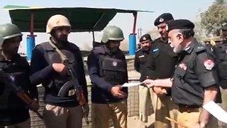 IGP KP, Mr. Nasir khan durrani, paid surprise visit to different Police check posts