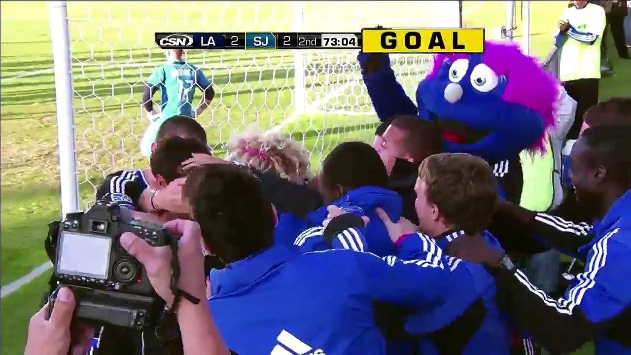 Chris Wondolowski Goal vs LA Galaxy 10212012