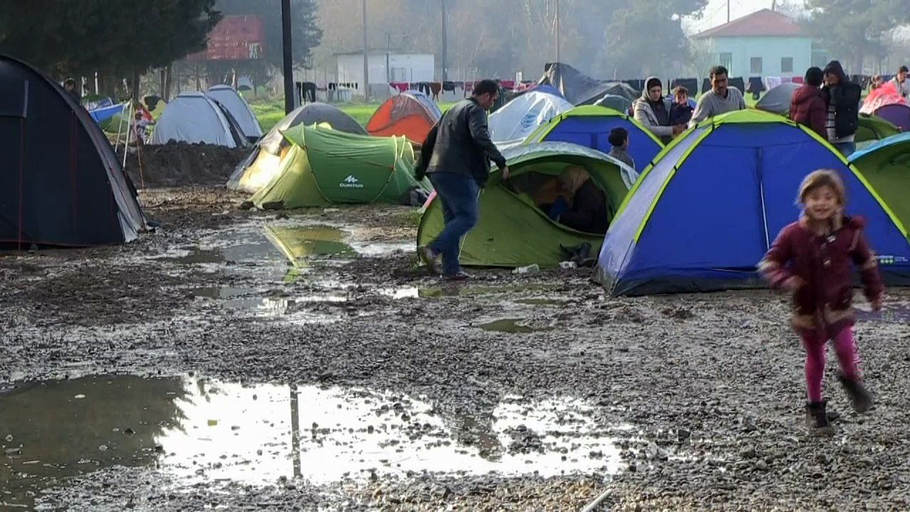 Alles verloren und gestrandet an der Grenze zu Mazedonien