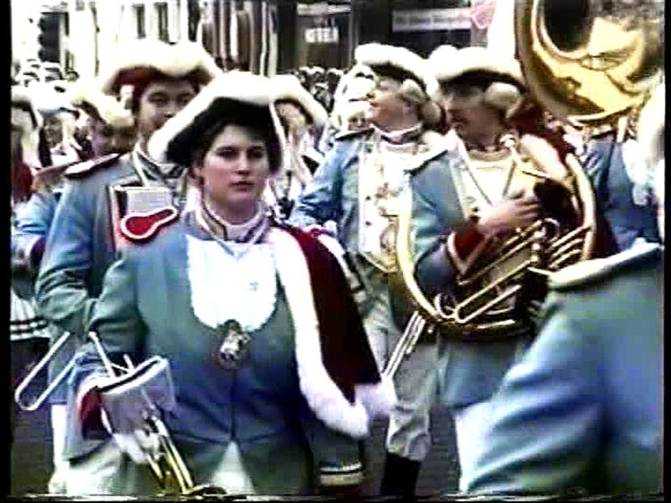Neujahrsaufmarsch der Andernacher Karnevalsvereine 1996