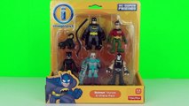 Imaginext DC Super Friends Batman Heroes & Villains Figure Pack, Fisher Price - Robin Bane Mr Freez