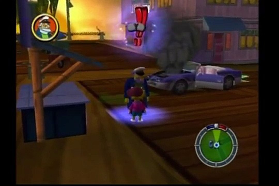 The Simpsons Hit and Run ~ Level 3 - Mission 7: The Old Pirate and the Sea
