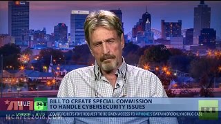 John McAfee Reveals To FBI On National TV How To Crack The iPhone (RT Interview)