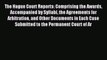 Read The Hague Court Reports: Comprising the Awards Accompanied by Syllabi the Agreements for