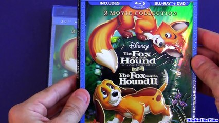 The FOX and the HOUND blu-ray unboxing review from Disney