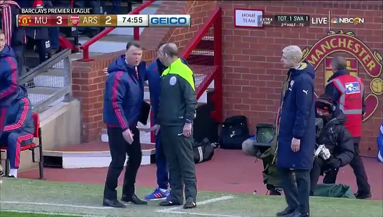 L'incroyable simulation de Louis van Gaal