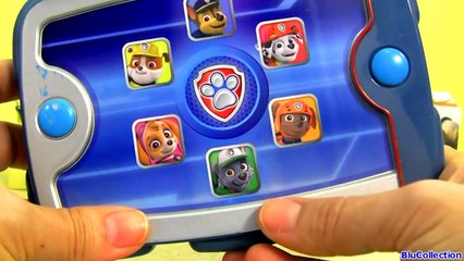 Скачать видео: Paw Patrol Ryders Puppy Pad with Chase, Marshall, Skyle, Rocky, Zuma, Rubble Nickelodeon toys