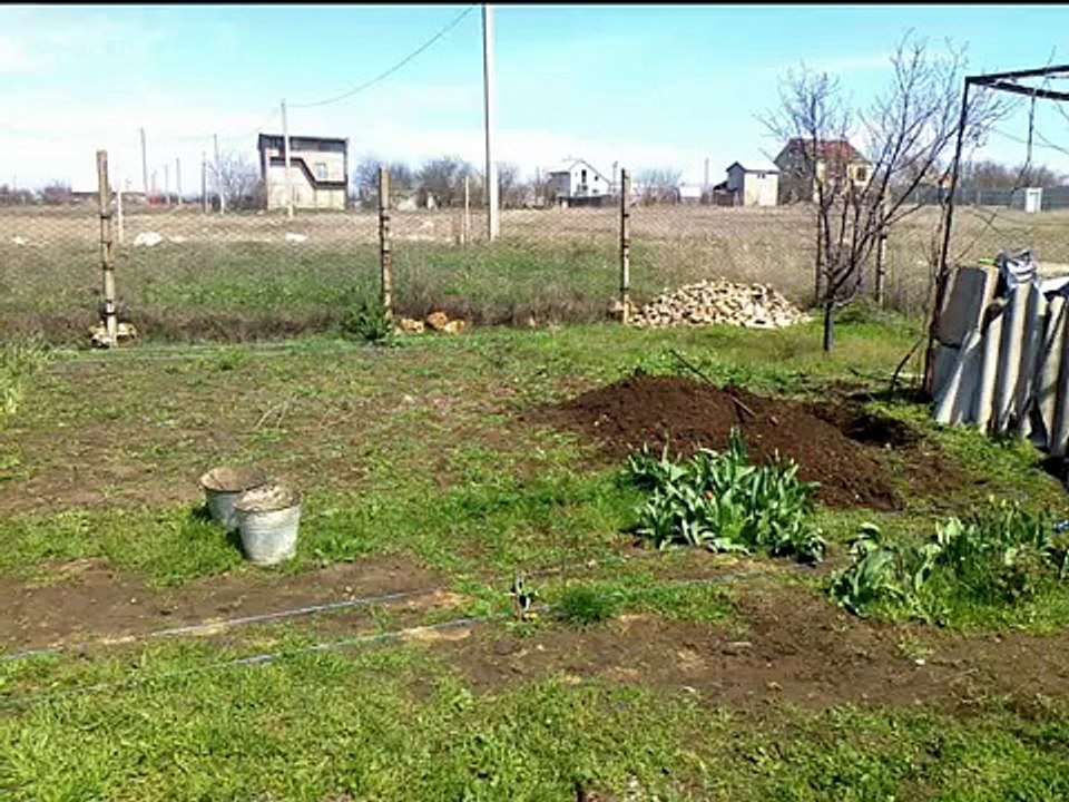 Дача / разметка фундамента / апрель 2013г