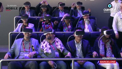 la minute MWC S03E17 : Samsung Cinéma VR 4D : des montagnes russes en réalité virtuelle