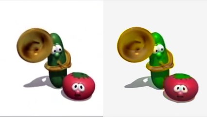 VeggieTales Theme Song Contest (2001 Intro vs. 1998 Intro)