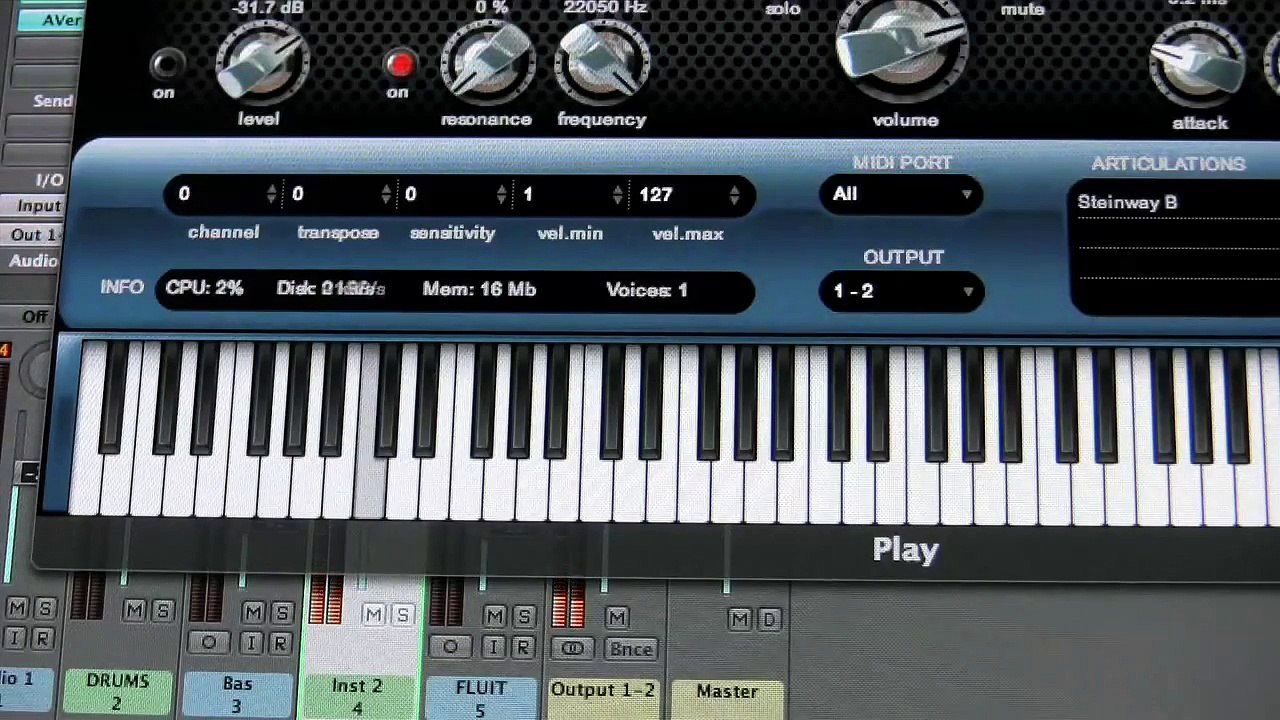 Piano tutorial Praise You Fatboy Slim