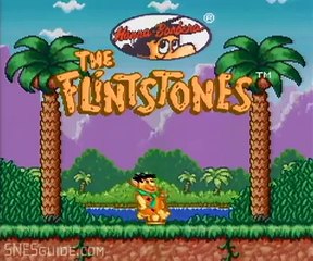 The Flintstones: The Treasure of Sierra Madrock - SNES Gameplay