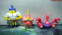 SpongeBob Squarepants Movie 2015 (Jollibee) Kids Meal Toy Set HD