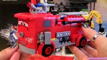 Cars 2 LEGO Fire Truck Red Disney Pixar toy review how-to build buildable toys