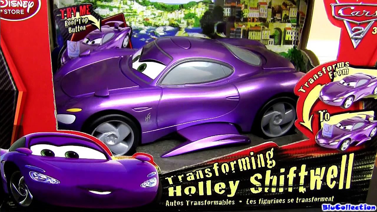 Cars 2 Transforming Finn McMissile from Pixar Disney store Toy Review by Blucollection