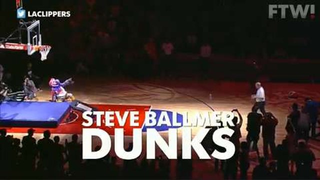 Steve Ballmer Dunks