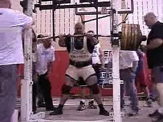 Mike Mule Miller 1220Lb  squat