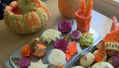 Sebzeden meyveden sanat eseri