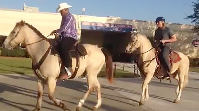 Yoenis Cespedes Arrives at Mets Camp on Horseback, See Sick Car Collection