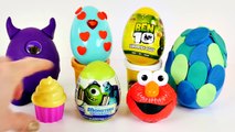 EGGS Ben 10 Play Doh Sparkly Surprise Egg TMNT Frozen Kinder Toys Angry Birds Elmo Star Wars