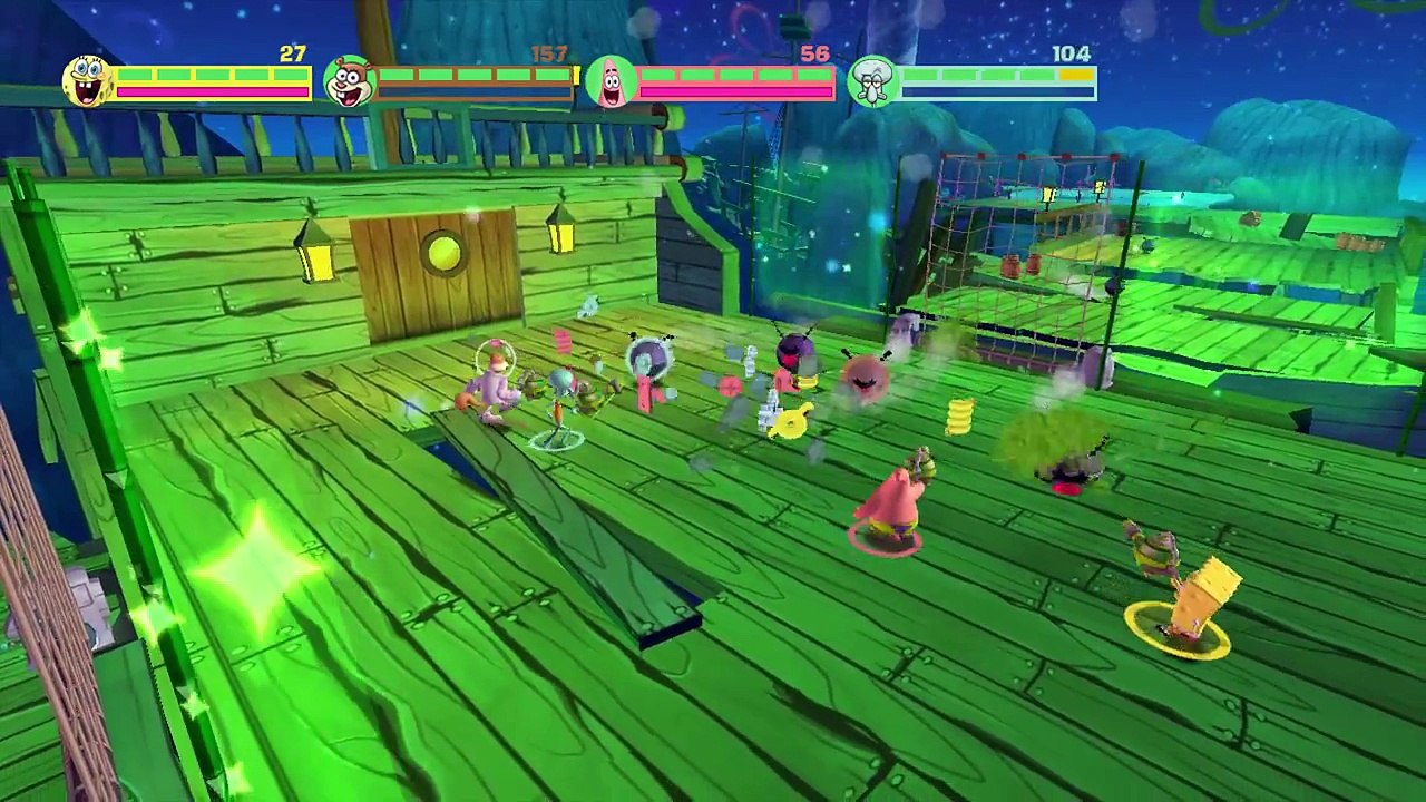 Spongebob Squarepants: Planktons Robotic Revenge - Part 01 (4 Player)