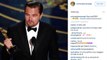 L'ex de Leonardo DiCaprio, Erin Heatherton célèbre sa victoire aux Oscars