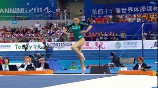 Larisa Iordache FX 2014 Worlds EF 1